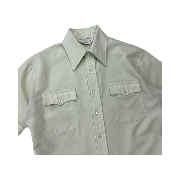 Vintage Lancer Button Up Shirt - M