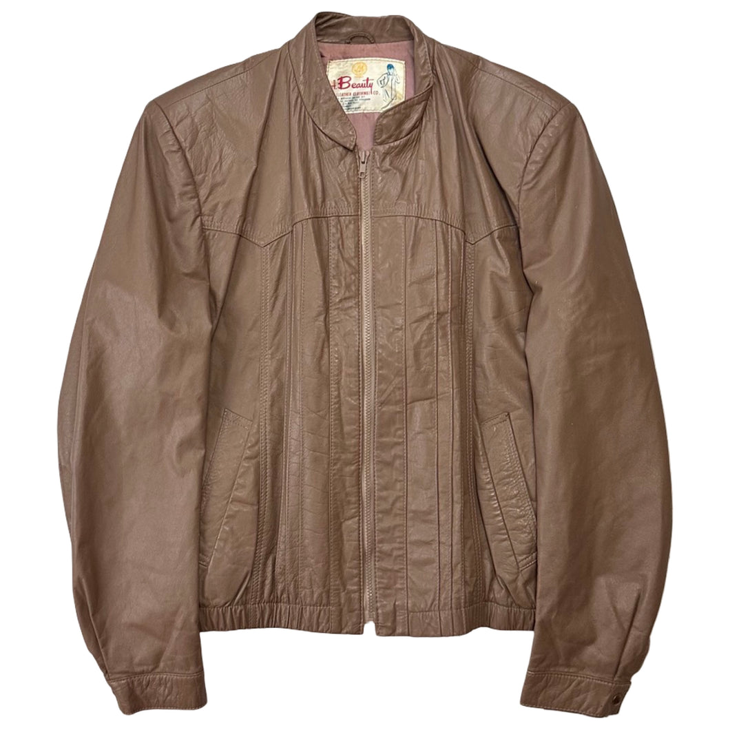 Vintage A. Beauty Co Leather Jacket - L