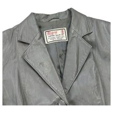 Load image into Gallery viewer, Vintage Regent Custom Tailor Co. Leather Coat - S
