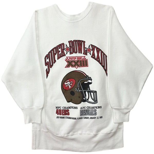 Vintage 1989 Super Bowl XXIII Crew Neck - S
