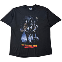 Load image into Gallery viewer, 2001 Kiss 'The Farewell Tour' Tee - XL
