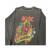 Load image into Gallery viewer, Vintage 1990 AC/DC ‘Are You Ready?’ Long Sleeve Tour Tee - XL
