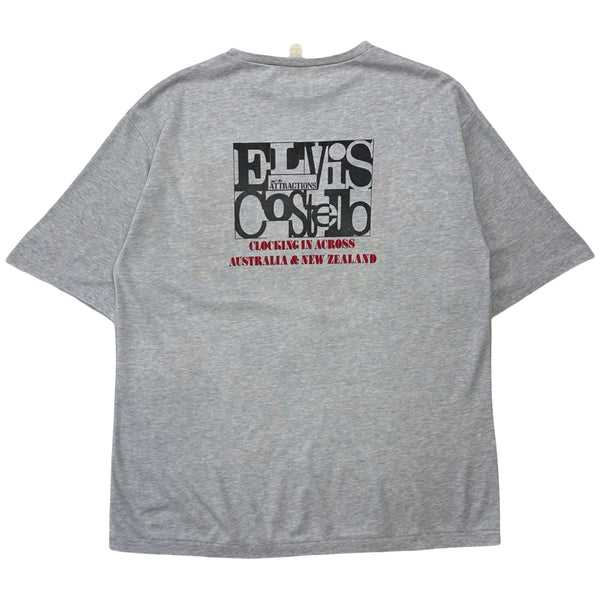 Vintage 1984 Elvis Costello And The Attractions Oz Tour Tee - L