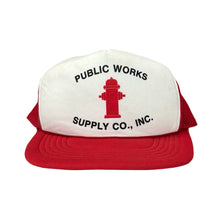 Load image into Gallery viewer, Vintage Public Works Supply Co. Trucker Cap
