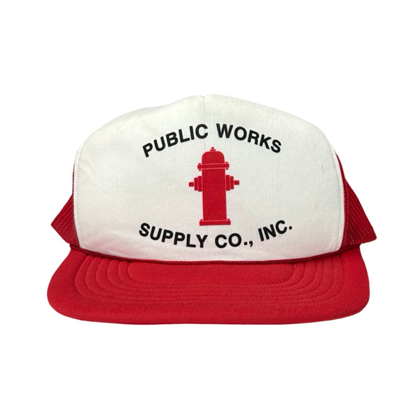 Vintage Public Works Supply Co. Trucker Cap