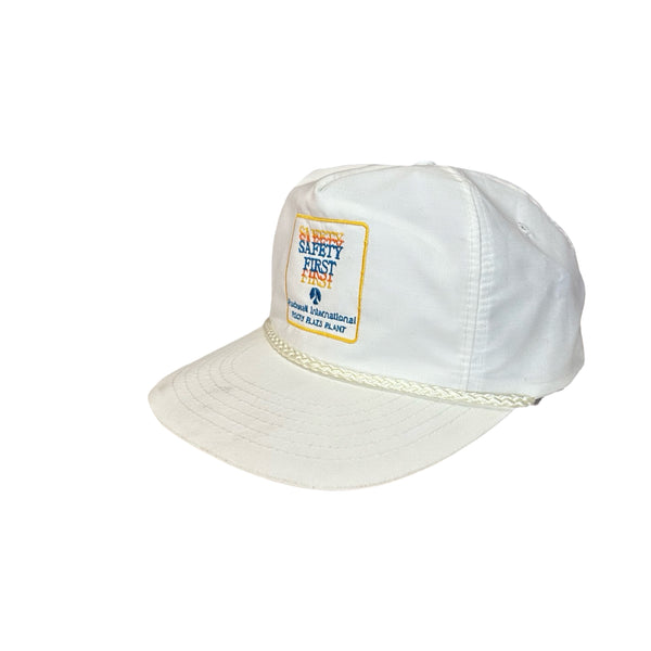 Vintage Safety First Cap