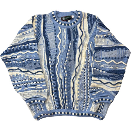 Vintage Tundra Knitted Jumper - XL
