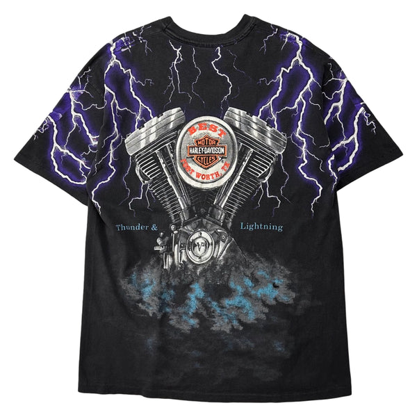 Vintage Harley-Davidson ‘Thunder & Lightning’ Tee - XL
