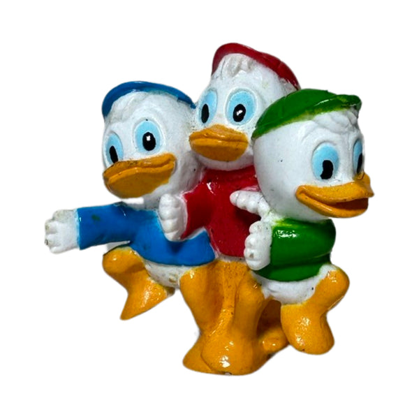 Vintage Huey Dewey and Louie Duck Figure 2"