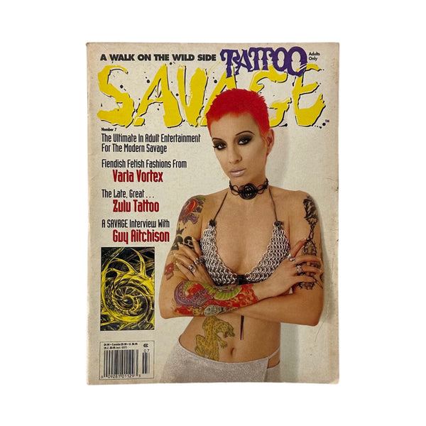 Vintage Tattoo Savage Magazine- No.7
