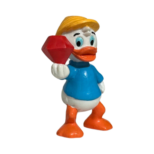 Vintage 1986 Ducktales Dewey Duck Figure 2.25