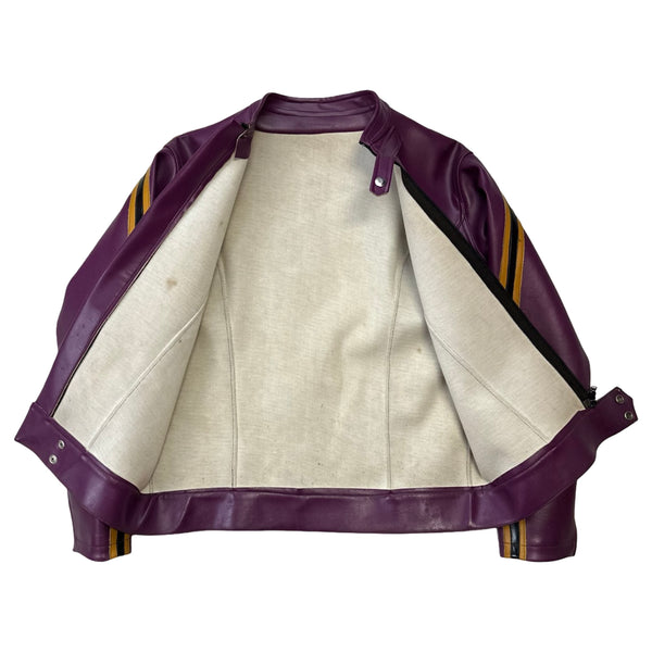 Vintage Faux Leather Jacket - L