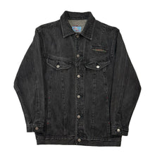 Load image into Gallery viewer, Vintage Trackwest Denim Jacket - M
