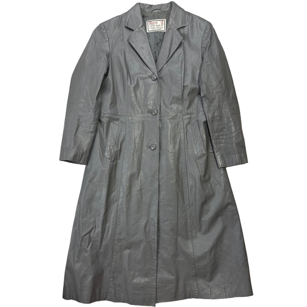 Vintage Regent Custom Tailor Co. Leather Coat - S