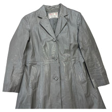 Load image into Gallery viewer, Vintage Regent Custom Tailor Co. Leather Coat - S
