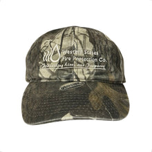Load image into Gallery viewer, Vintage Fire Protection Co. Realtree Cap

