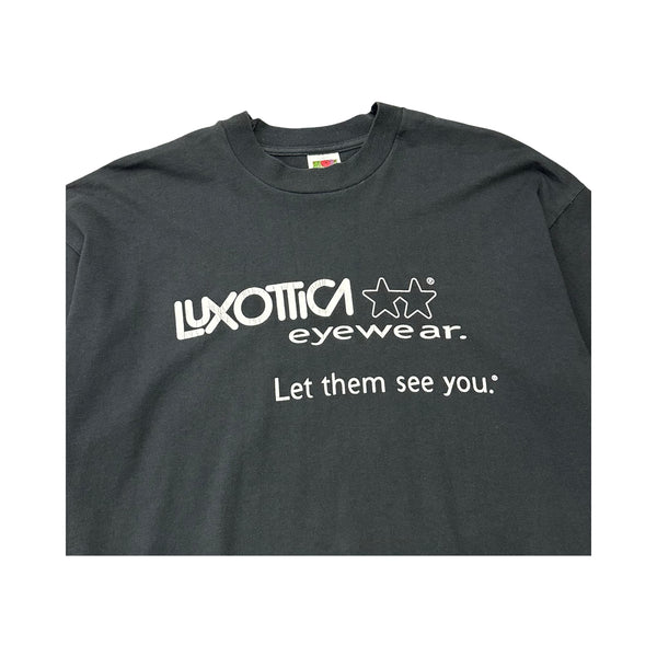 Vintage Luxottica Eyewear ‘Let Them See You’ Tee - XL