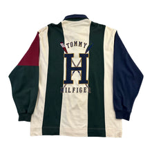 Load image into Gallery viewer, Vintage Tommy Hilfiger Embroidered Rugby Shirt - XL
