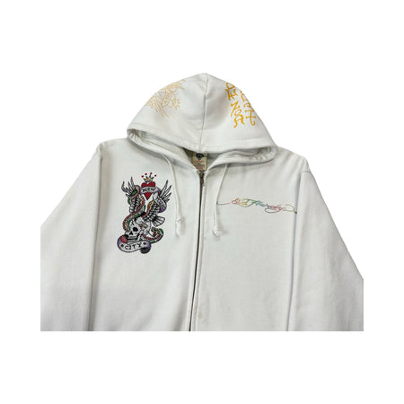 Vintage Ed Hardy Hoodie - XL