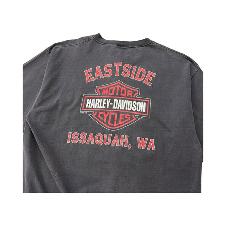 Vintage 1997 Harley-Davidson Eastside Issaquah, WA Tee - L