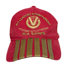 Load image into Gallery viewer, Michael Schumacher 6 Times F1 World Champion Cap
