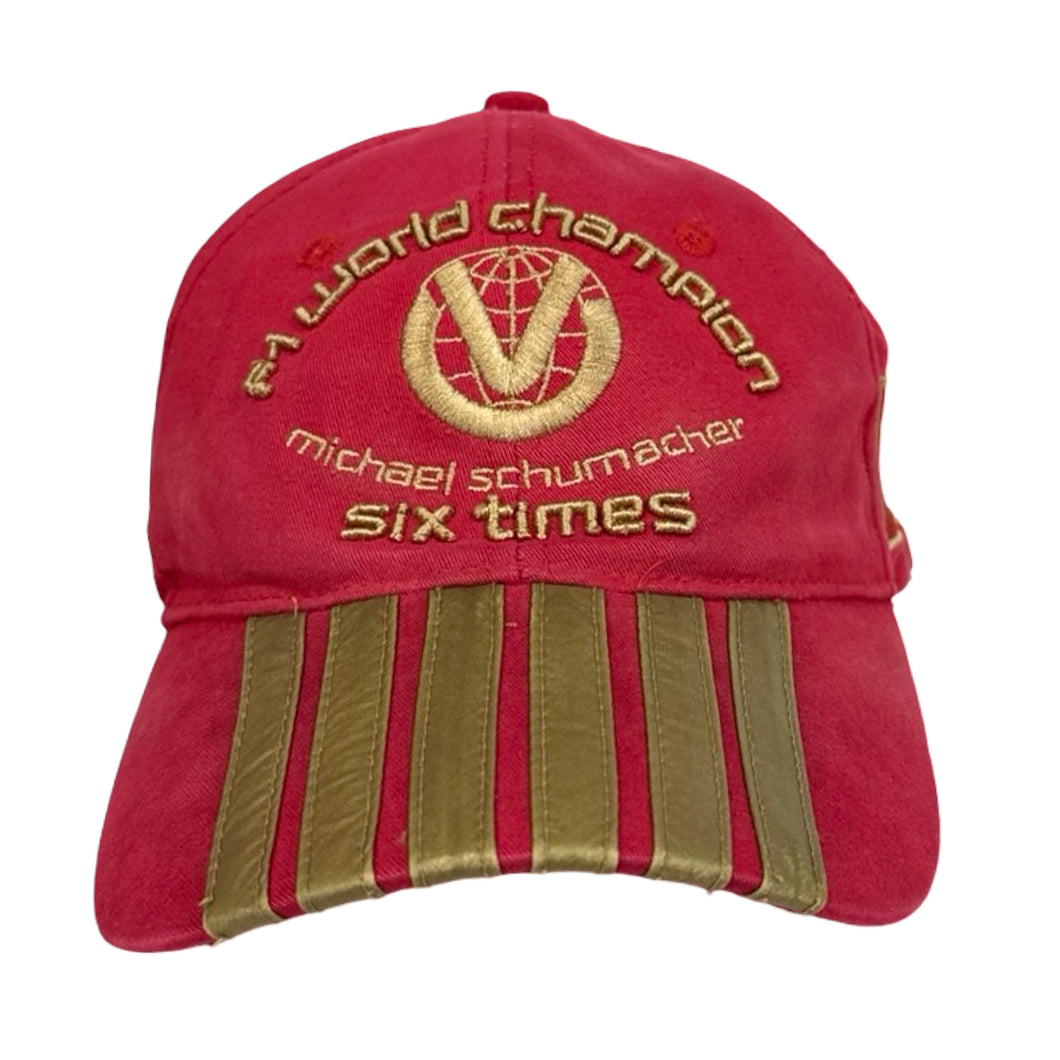 Michael Schumacher 6 Times F1 World Champion Cap