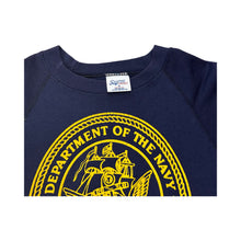 Load image into Gallery viewer, Vintage Retired US Navy Crew Neck - XL
