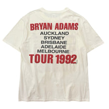 Load image into Gallery viewer, Vintage 1992 Bryan Adams &#39;Waking Up The Neighbours&#39; Aus Tour Tee - XL
