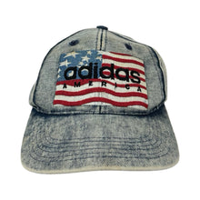 Load image into Gallery viewer, Vintage Embroidered Adidas America Denim Cap
