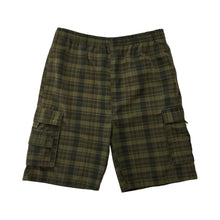Load image into Gallery viewer, Plaid Cargo Shorts - 34
