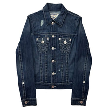 Load image into Gallery viewer, Y2K True Religion Trucker Jacket - XS
