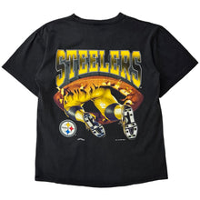 Load image into Gallery viewer, Vintage 1994 Pittsburgh Steelers Smash Through Tee - L
