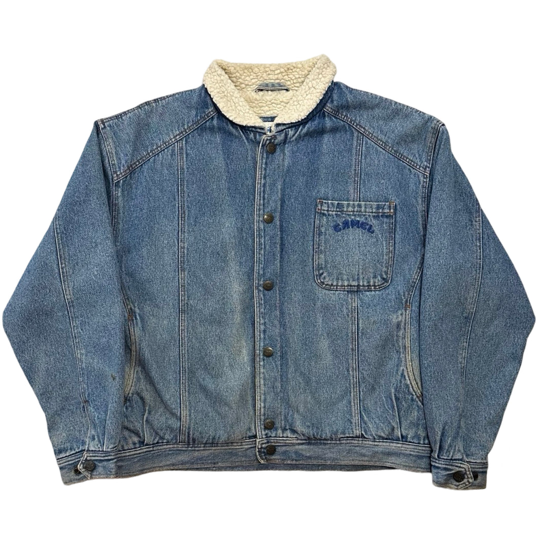 Vintage Camel Denim Jacket - XL