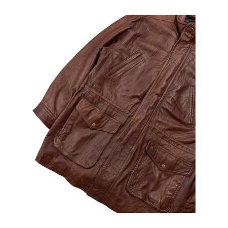 Vintage Leather Jacket - L