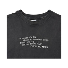 Load image into Gallery viewer, Vintage Book Shop &#39;Outside Of A Dog…&#39; Tee - XL
