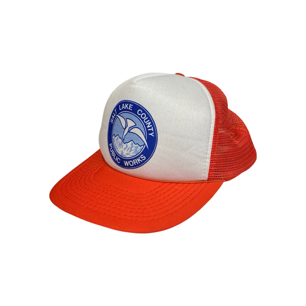 Vintage Salt Lake County Trucker Cap