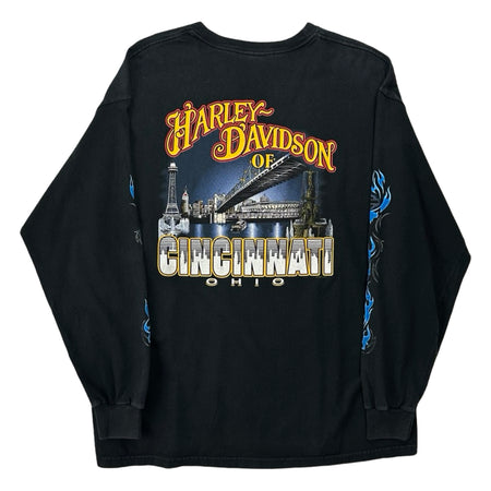 Harley-Davidson Long Cincinnati Ohio Sleeve Tee - XL