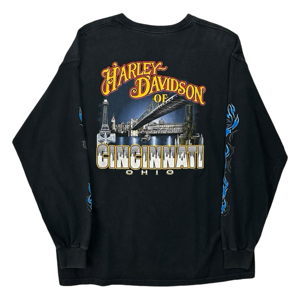 Harley-Davidson Long Cincinnati Ohio Sleeve Tee - XL