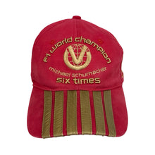 Load image into Gallery viewer, Michael Schumacher 6 Times F1 World Champion Cap
