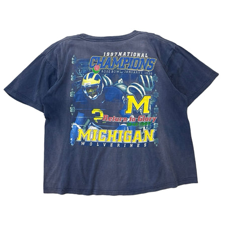 Vintage 1997 Michigan University Champion Tee - XL