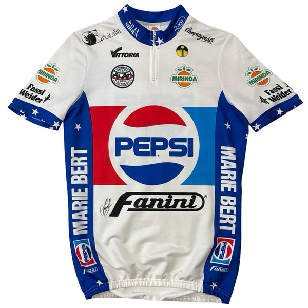 Vintage Pepsi Cycling Jersey - L