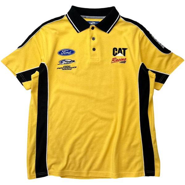 Vintage Ford / CAT Racing Polo Shirt - S