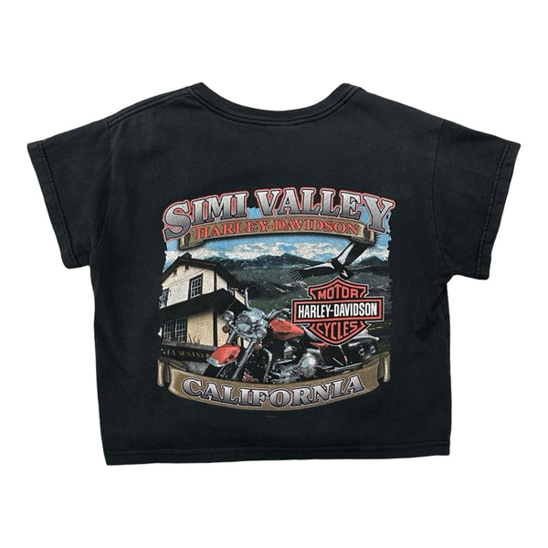 Harley Davidson Simi Valley California Tee (Cropped) - XL