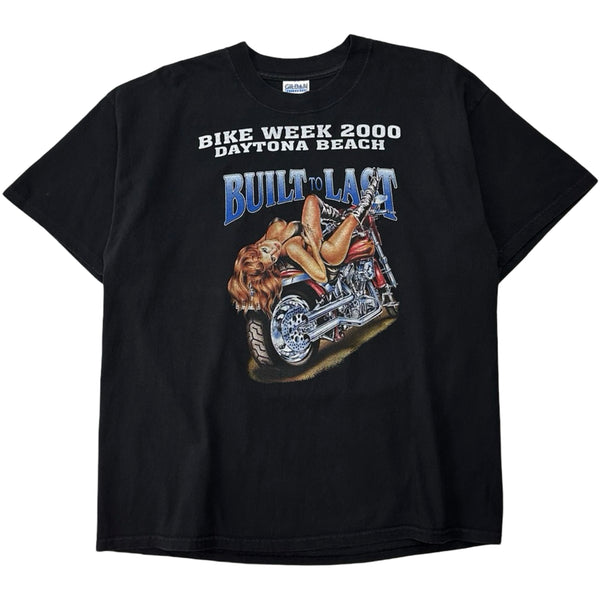 Bike Week 2000 Built To Last Tee - XL
