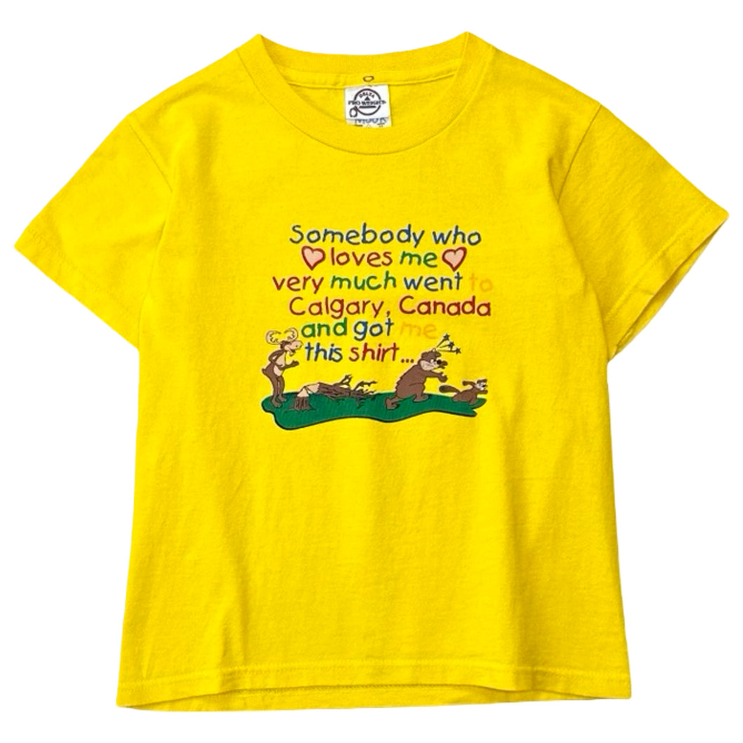 Vintage Somebody Who Loves Me Baby Tee - S