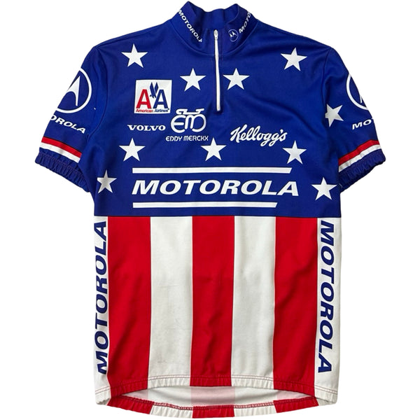 Vintage Motorola Cycling Jersey - M
