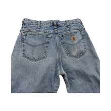 Load image into Gallery viewer, Vintage Carhartt Plaid Lined Workwear Jeans - 33 x 32
