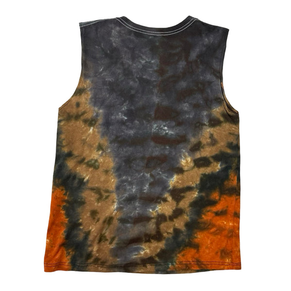 AC/DC Sleeveless Tie Dye Tee - L