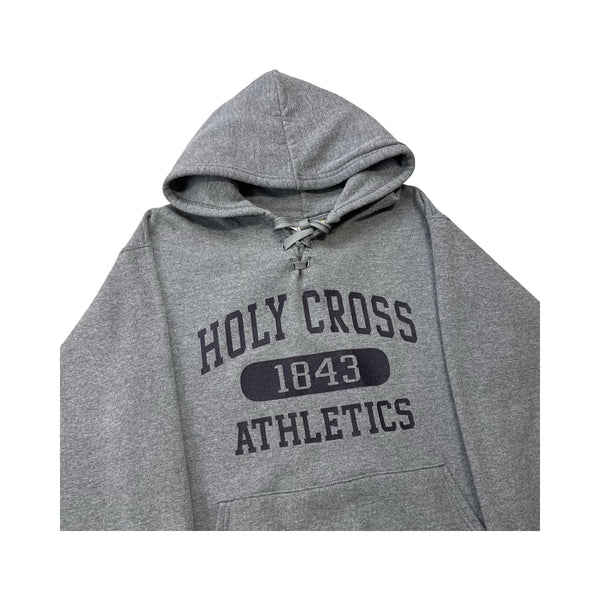Vintage Holy Cross Athletics Hoodie - L