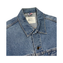 Load image into Gallery viewer, Vintage Atlantic Denim Jacket - XL
